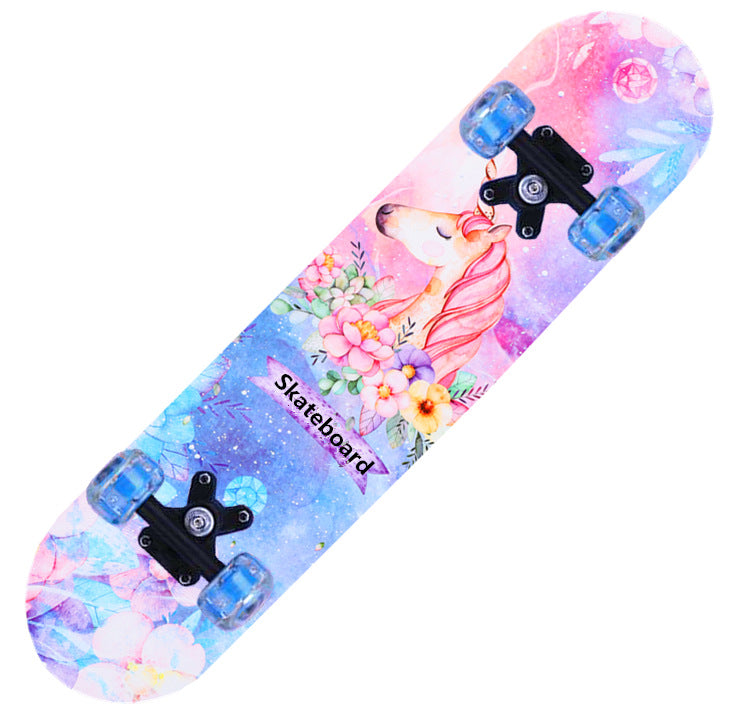 Shark-Themed Mini Skateboard Bowlift