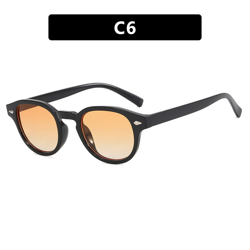 Women's round sunglasses with elegant design and UV protection Bowlift