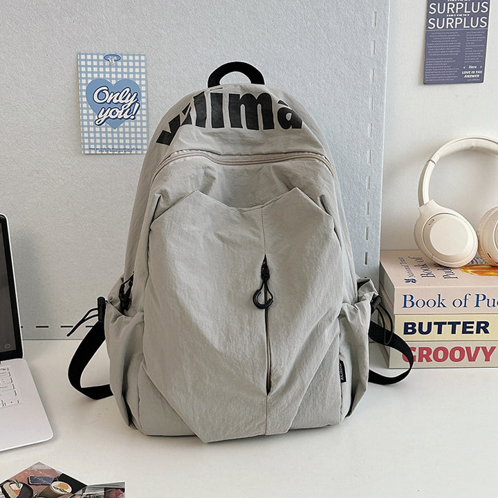 Multi-Pocket Casual Backpack Bowlift