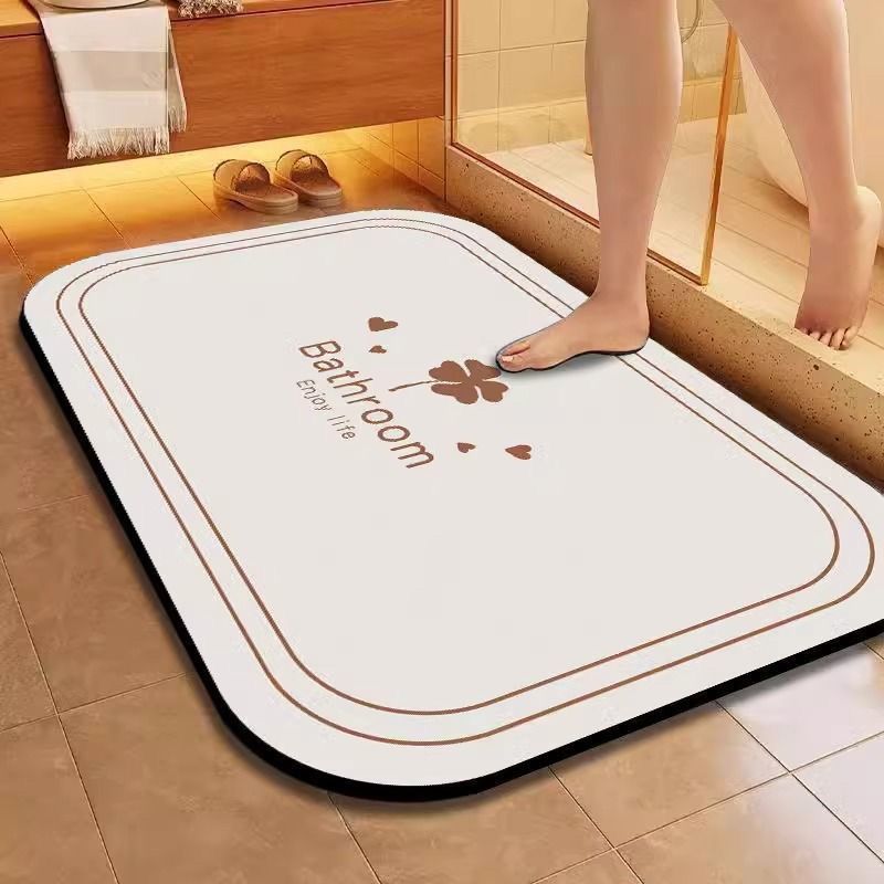 Soft Plush Bathroom Mat Bowlift