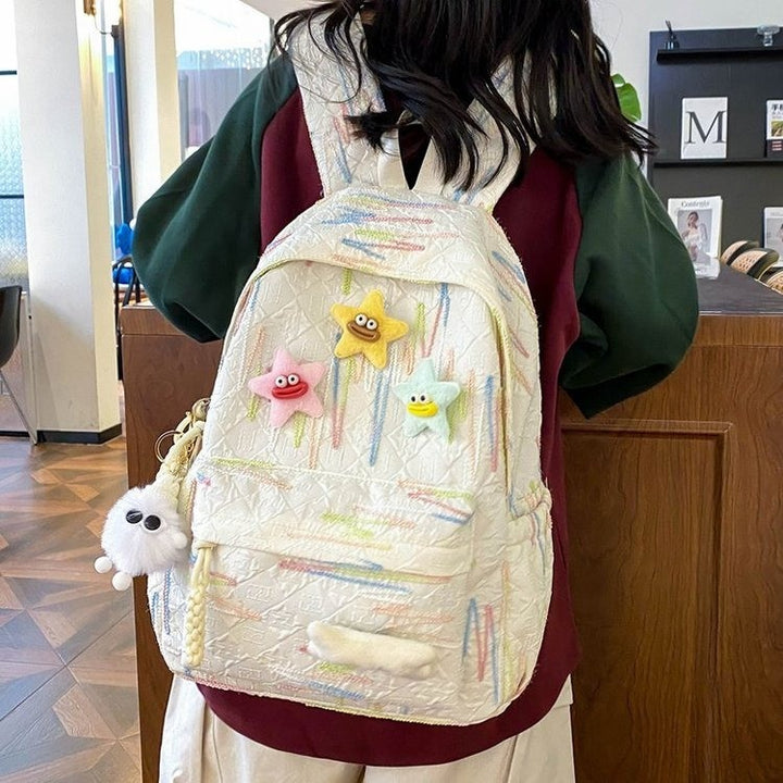 Fun-Filled Cartoon Themed Backpack Bowlift