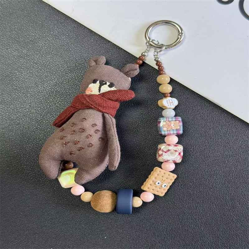 Cute Bear-Themed Keychain Bowlift