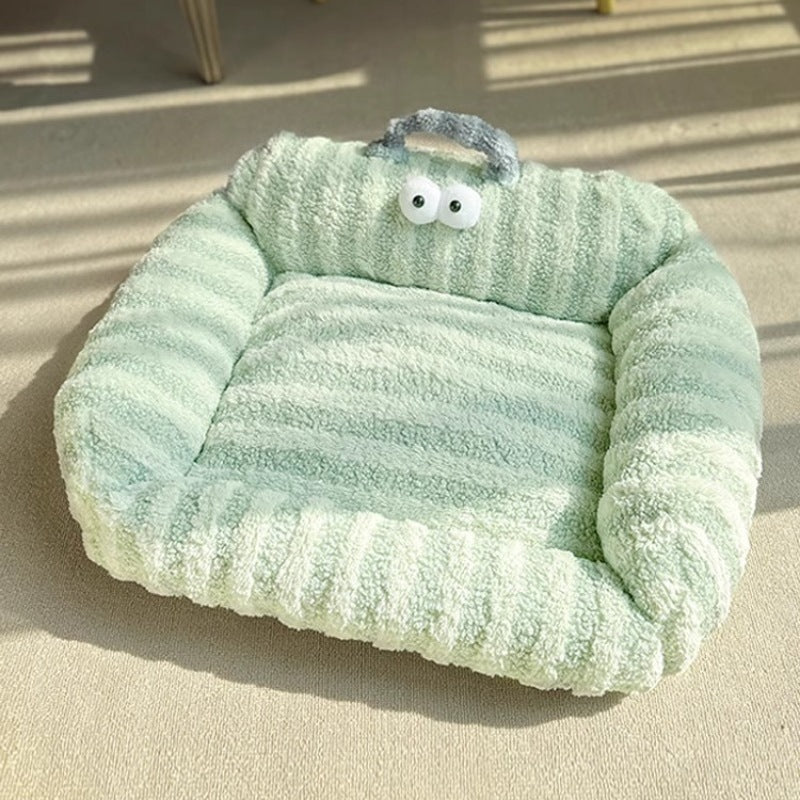 Cozy Plush Dog Bed