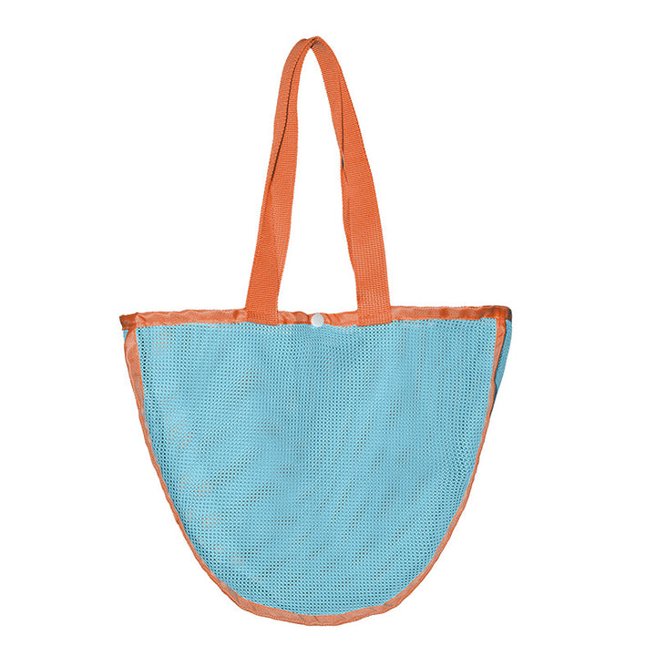Versatile Beach Bag In Airy Mesh Design Bowlift