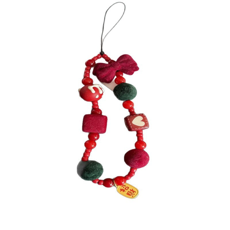 Playful Beaded Phone Charm Bowlift