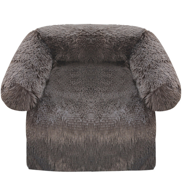 Plush Comfort Lounge Chair Dog Bed