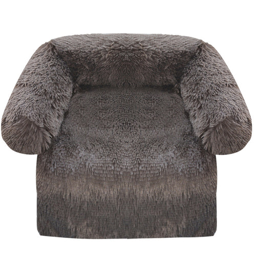 Plush Comfort Lounge Chair Dog Bed
