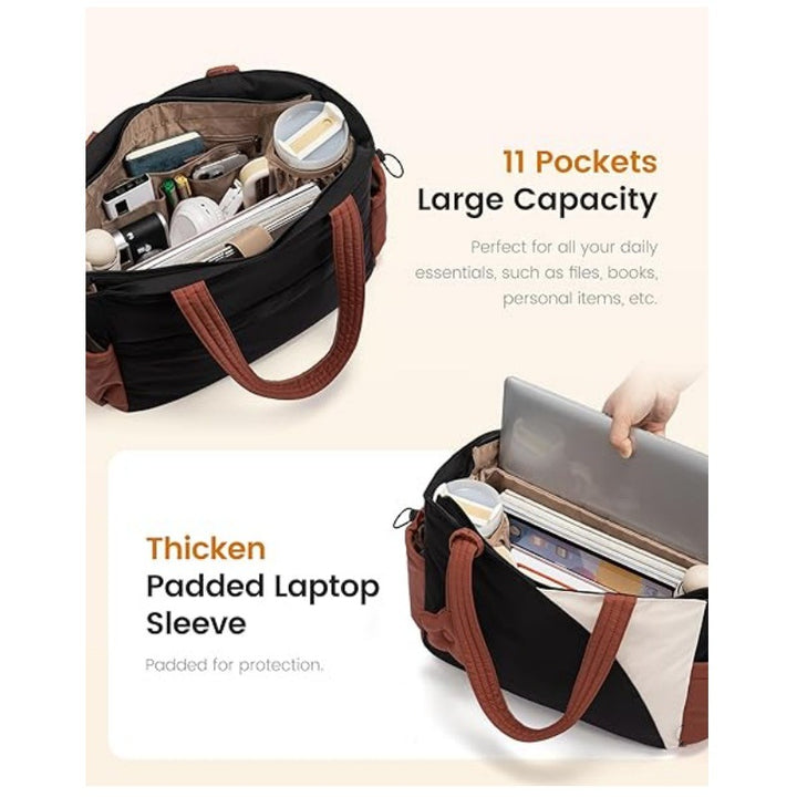 Stylish everyday bag with practical accessory compartments Bowlift