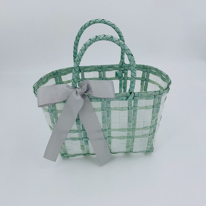Decorative Basket Bag with Elegant Bow Bowlift