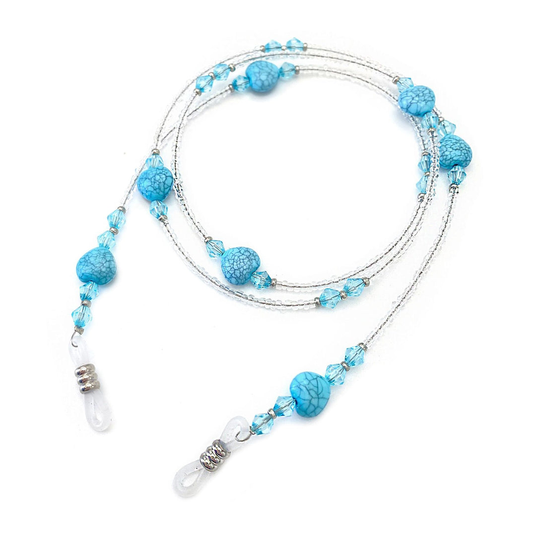 Beaded Eyewear Retainer Chain Bowlift