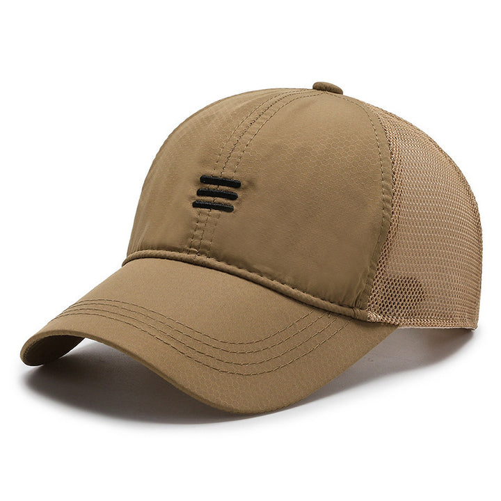 Women Sporty Mesh Trucker Cap Bowlift