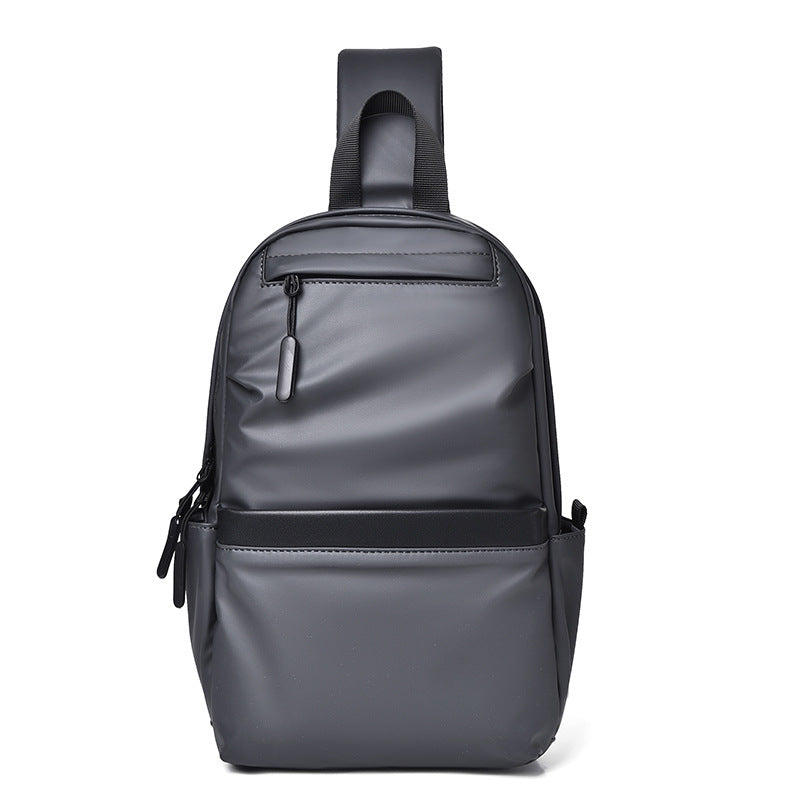 Compact sling backpack with multifunctional storage compartments Bowlift