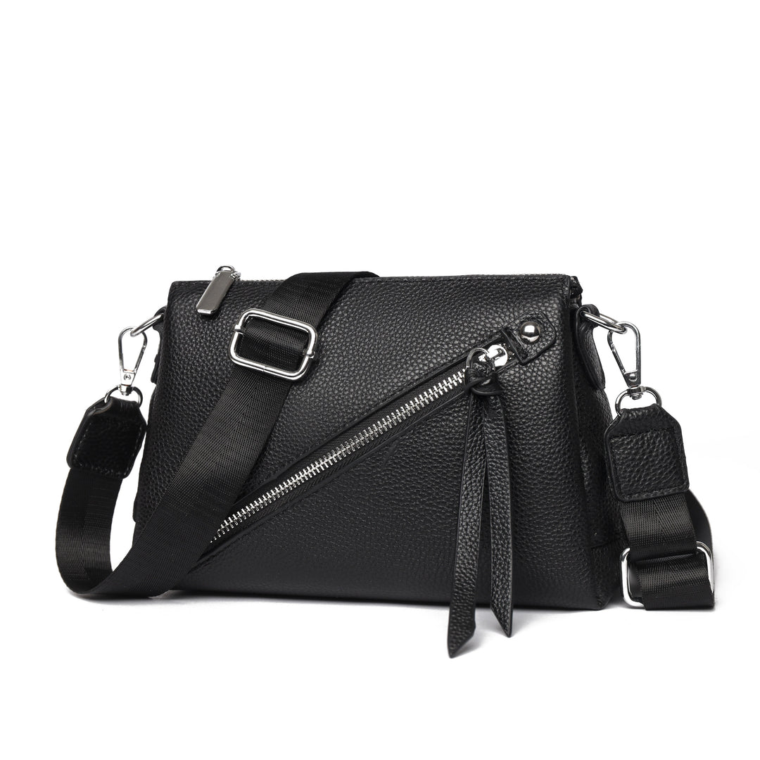 Stylish Textured Crossbody Bag Bowlift
