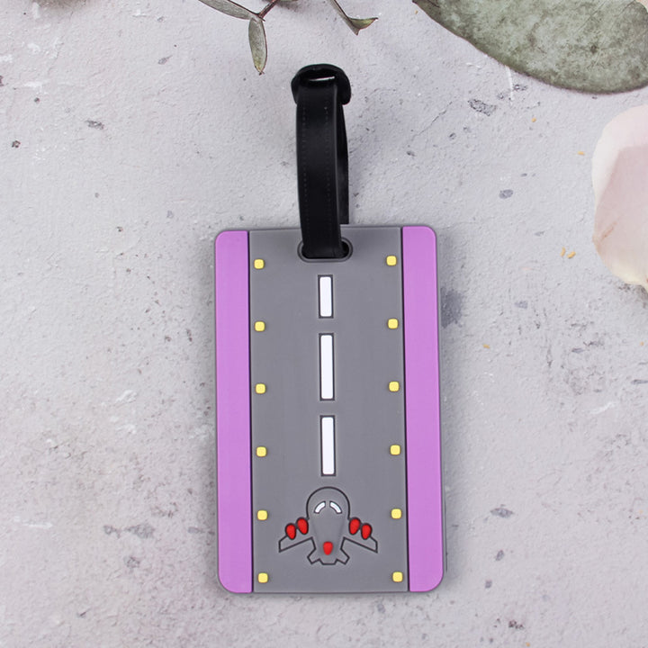 Airplane Runway Luggage Tag Bowlift