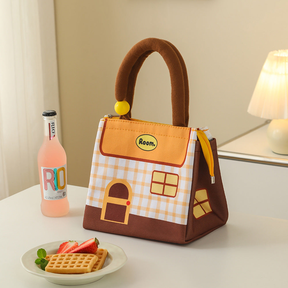 Cute House-Shaped Lunch Bag Bowlift