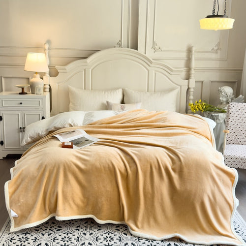 Plush Fleece Throw Blanket Bowlift
