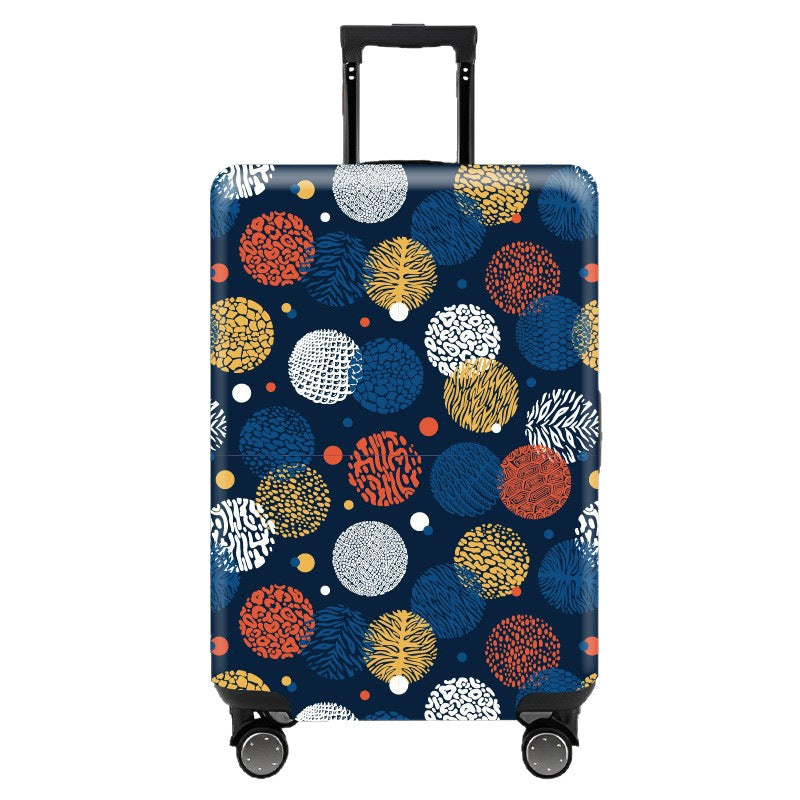 Women's Hard Shell Travel Suitcase with Eye-Catching Phrase Design Bowlift