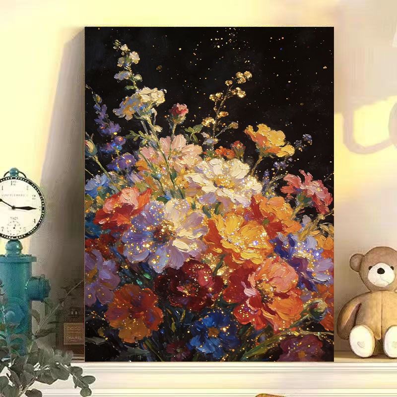 Floral-Themed Canvas Wall Art Bowlift