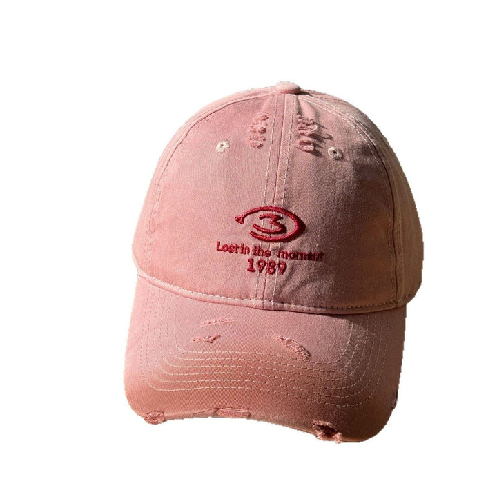 Men's Distressed Baseball Cap Bowlift