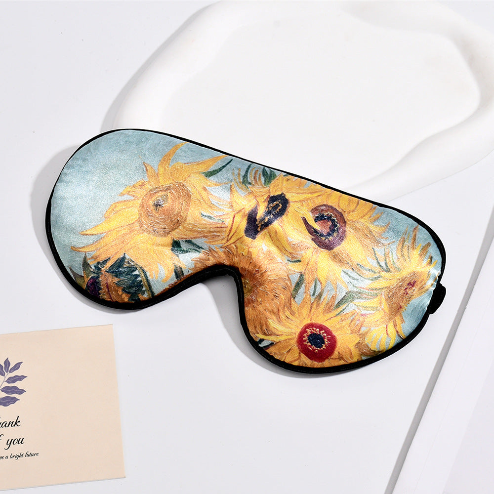 Unisex soft ergonomic sleep mask with contoured eye area and adjustable elastic band Bowlift