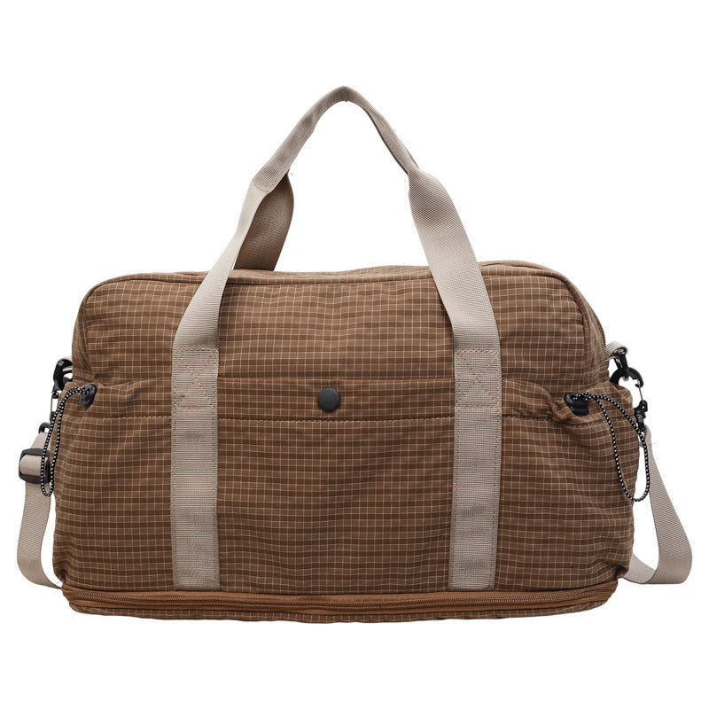 Practical Multi-Compartment Travel Duffel Bag