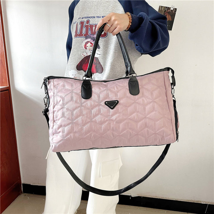 Quilted Lightweight Travel Handbag Bowlift