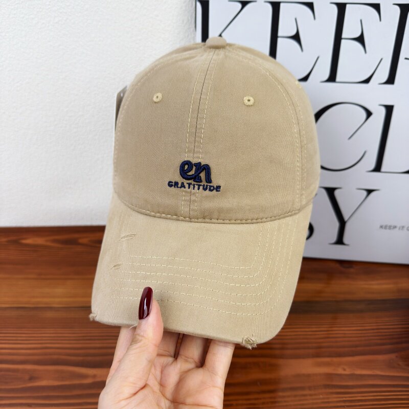 Women's Relaxed Cotton Embroidered Baseball Cap Bowlift