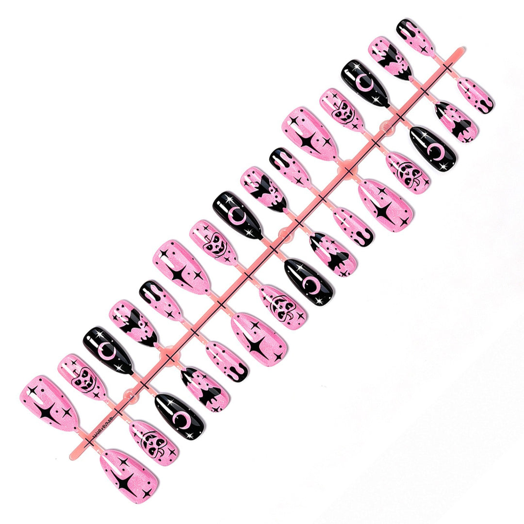 Creative Nail Set with Halloween Motif Bowlift