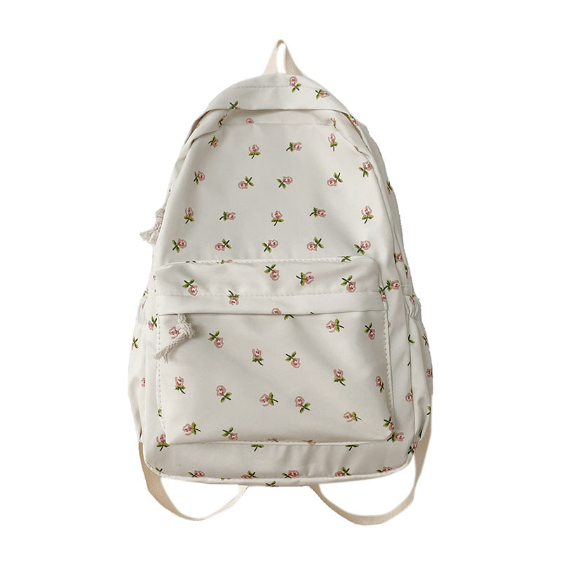 Floral Print Everyday Backpack Bowlift