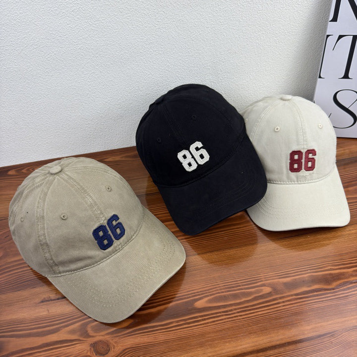 Men's Embroidered Casual Cotton Baseball Cap Bowlift