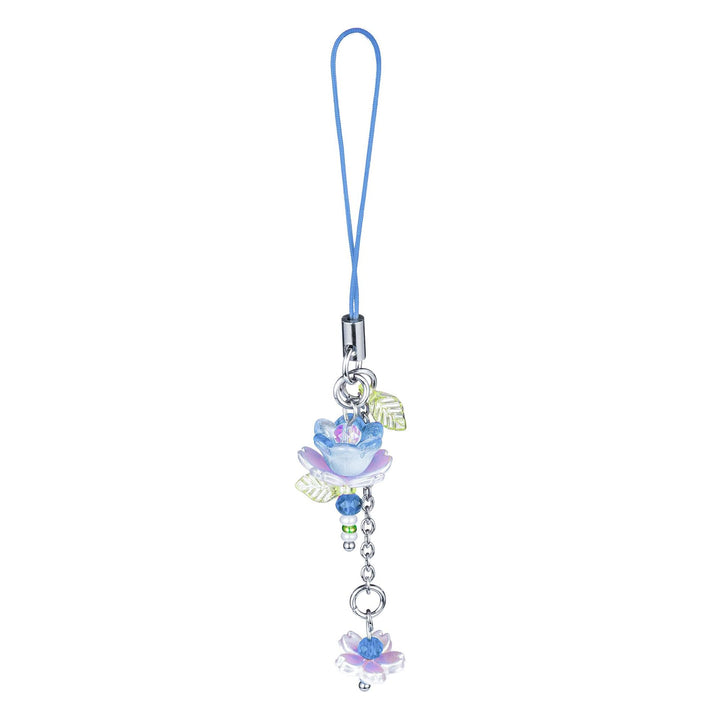 Decorative Floral Charm Keychain Bowlift