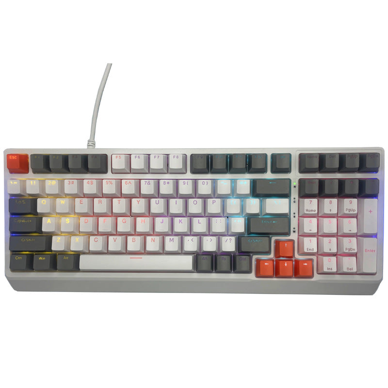 RGB Backlit Mechanical Gaming Keyboard Bowlift