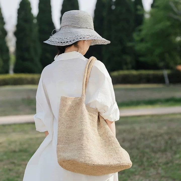 Large Hand-Knotted Tote Bag Bowlift