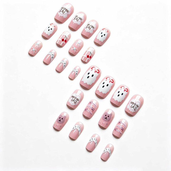 Whimsical Character Nail Art