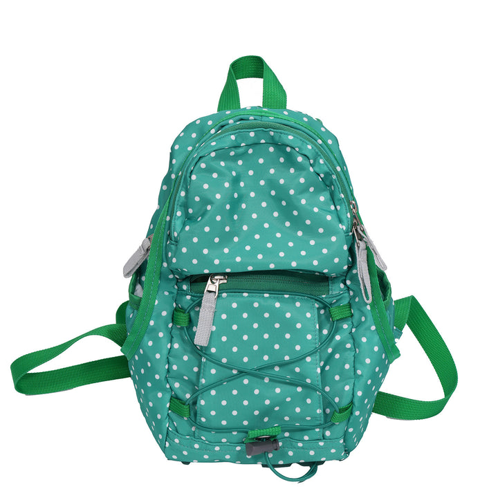 Compact Multi-Purpose Polka Dot Backpack Bowlift