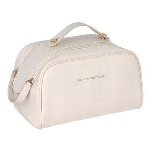 Cosmetic Transport Bag with Elegant Design and Practical Carry Handle Bowlift