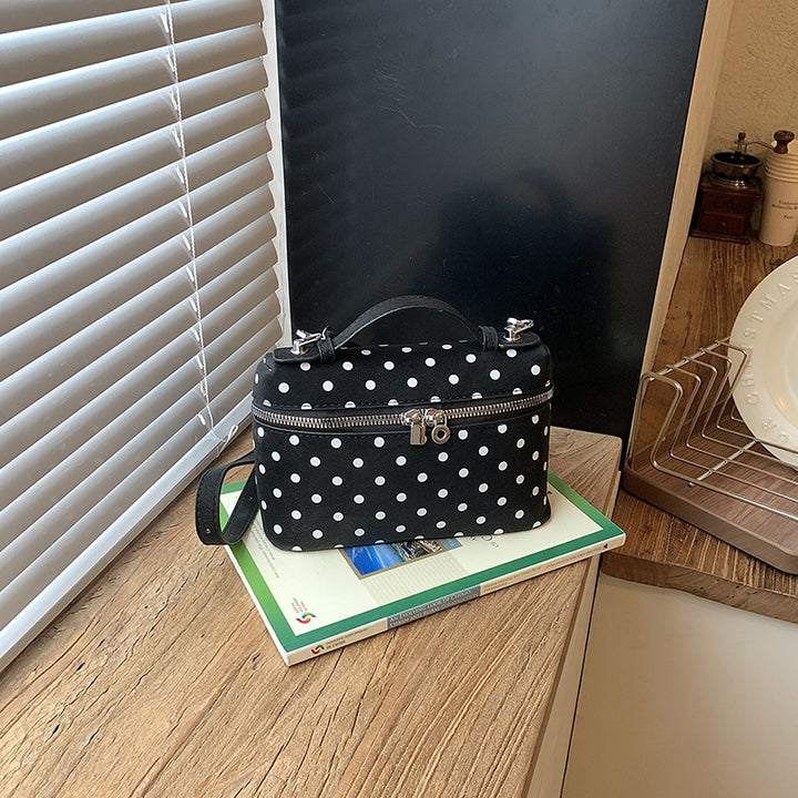 Polka Dot Fashion Handheld Carrier Bowlift