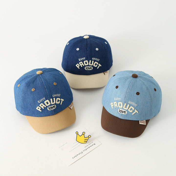 Unisex Adjustable Denim Baseball Cap Bowlift