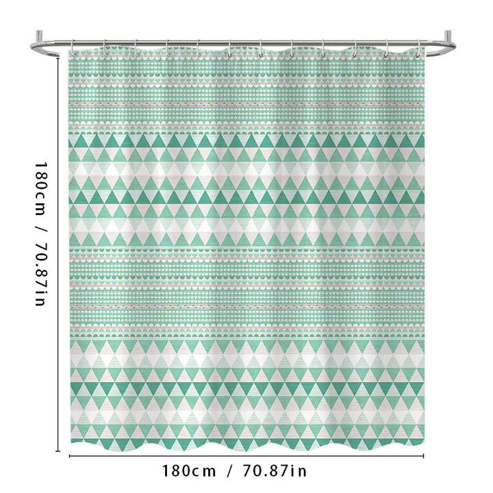 Decorative Shower Curtain Bowlift