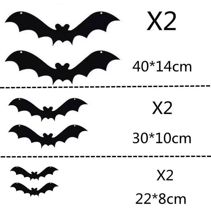 Decorative LED Wall Bats