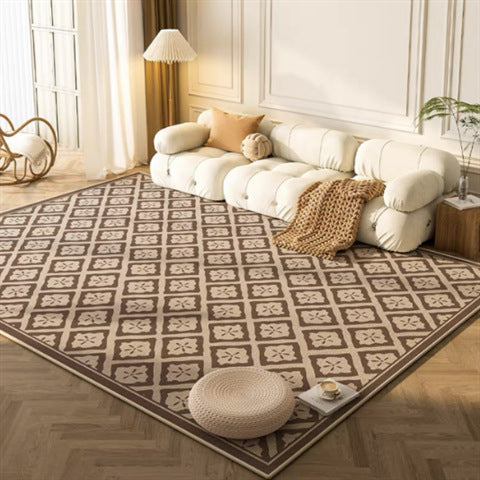 Geometric Patterned Area Rug Bowlift