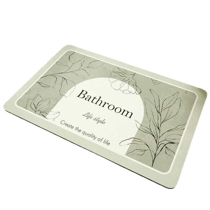 Stylish Decorative Bathroom Mat Bowlift