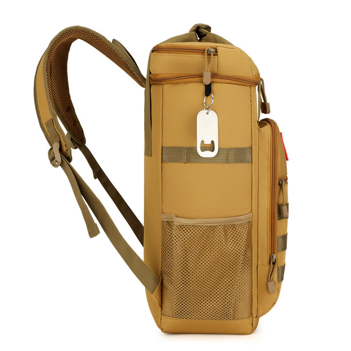 Unisex nan tactical backpack with MOLLE front, insulated cooler compartment and padded laptop sleeve Bowlift