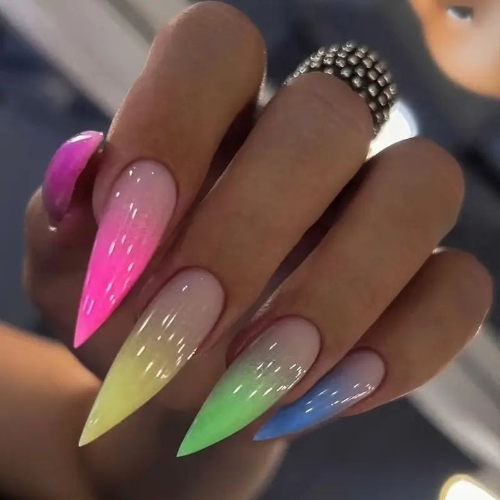 Pointed Stiletto Nail Enhancements Bowlift