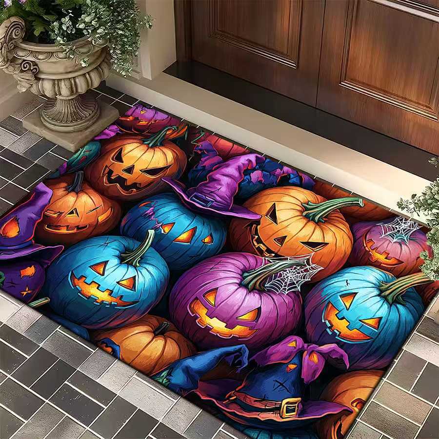 Halloween-Themed Decorative Door Mat Bowlift