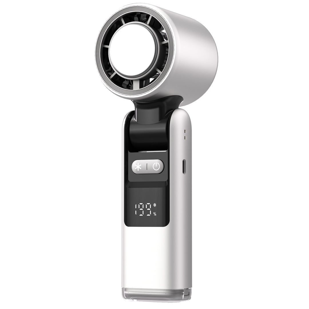 Unisex Rechargeable Smart Handheld Fan Bowlift
