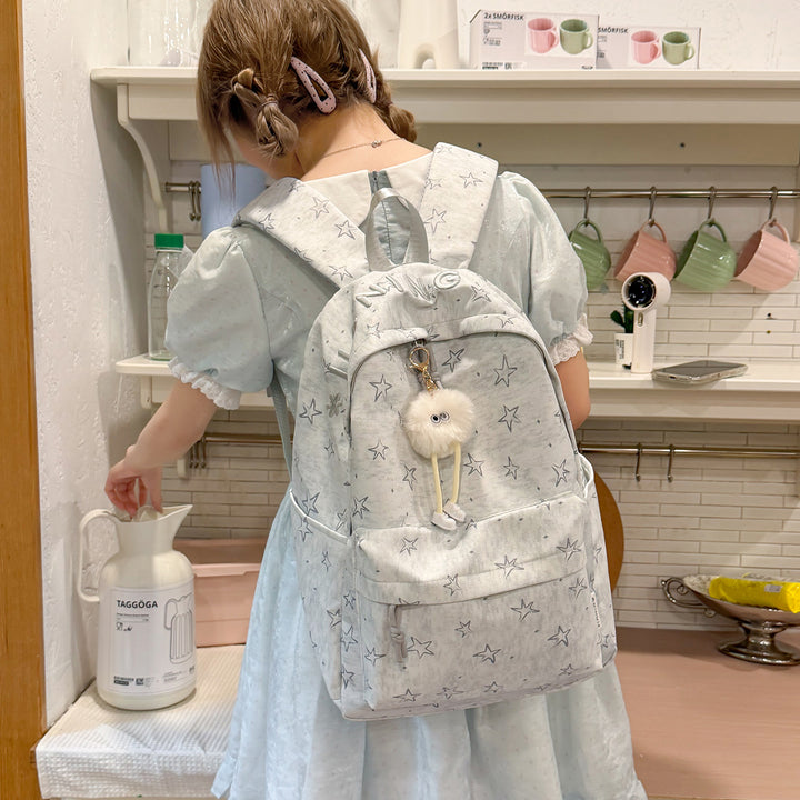 Women’s Stylish Star-Printed Backpack Bowlift