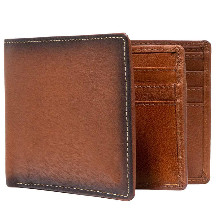 Classic Leather Billfold Wallet Bowlift