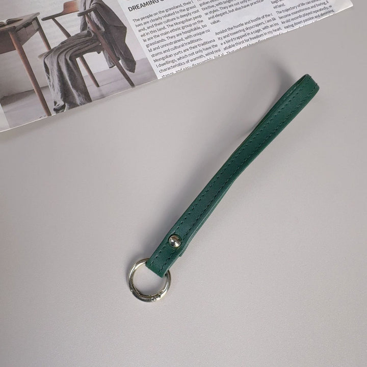 Stylish Faux Leather Keychain Strap Bowlift
