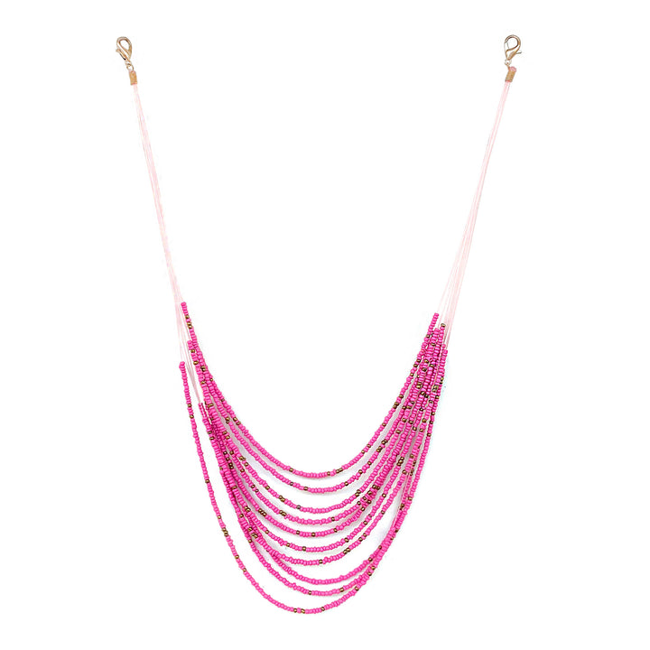 Multilayered Beaded Necklace Bowlift